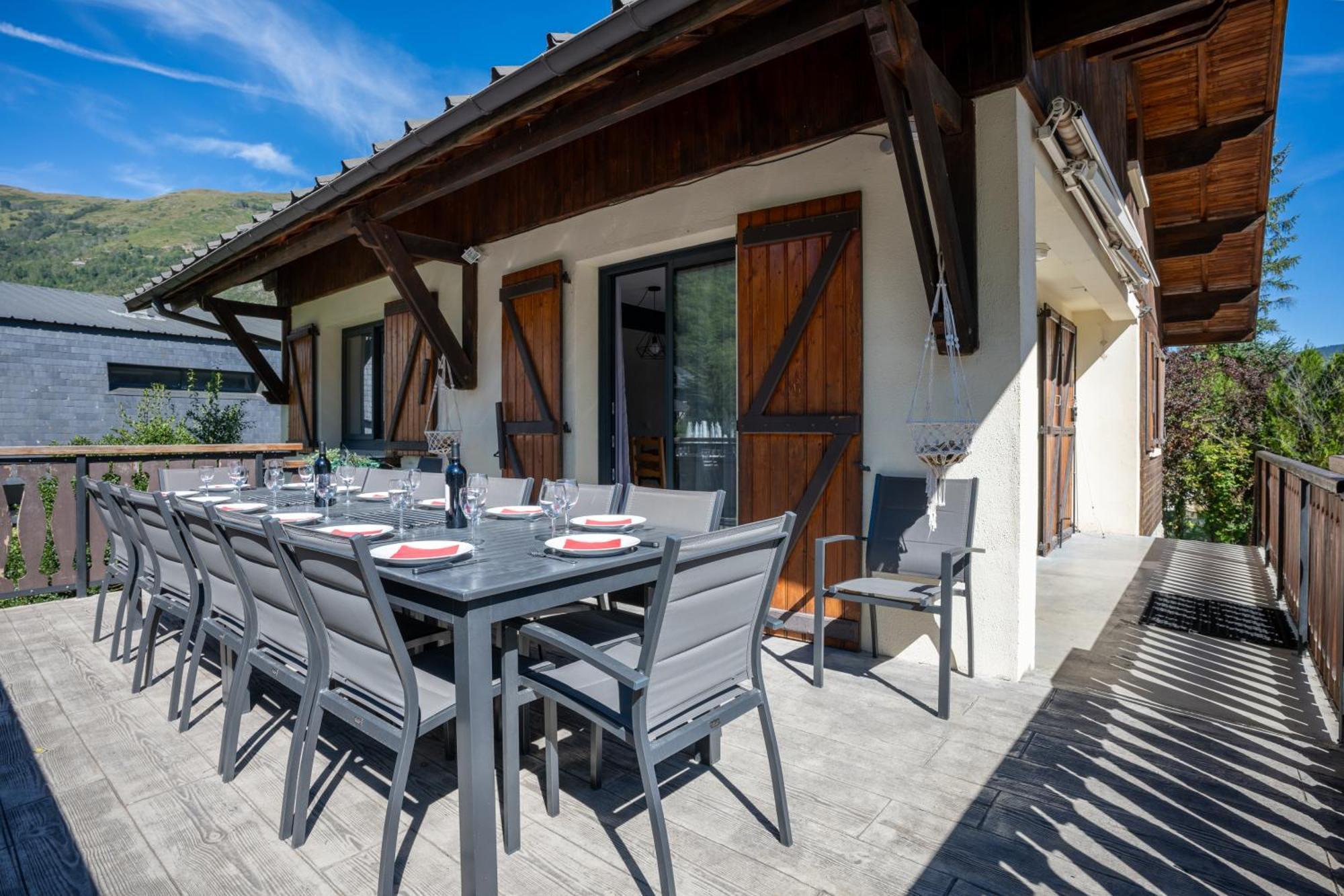 Grand Chalet St-Lary Centre 13 A 15 Pers Saint-Lary-Soulan Dış mekan fotoğraf